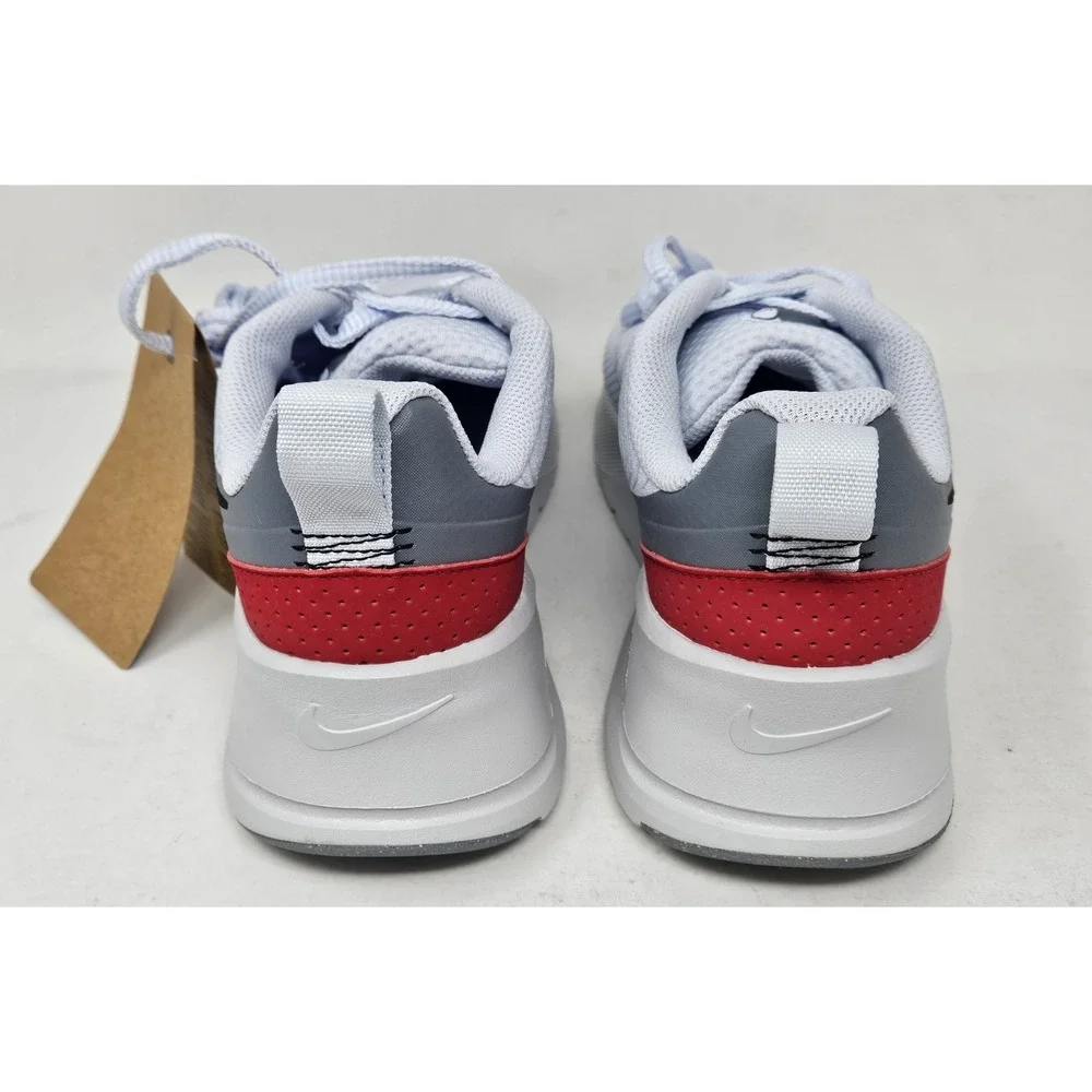 Nike‎ Air Max Nuaxis Running Shoes FD4329-002 White/Gray/Red Men's Size 8M